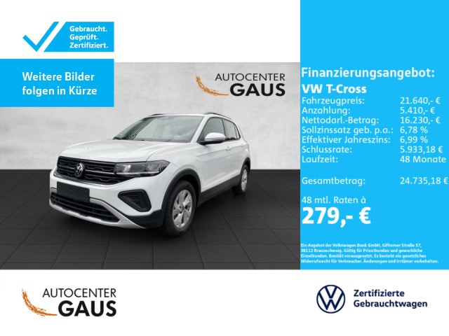 Volkswagen T-Cross 1.0 TSI Life