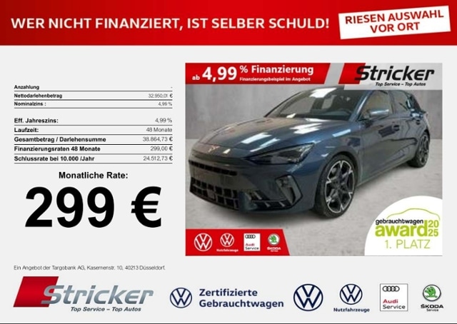 Cupra Leon 2.0 TSI DSG