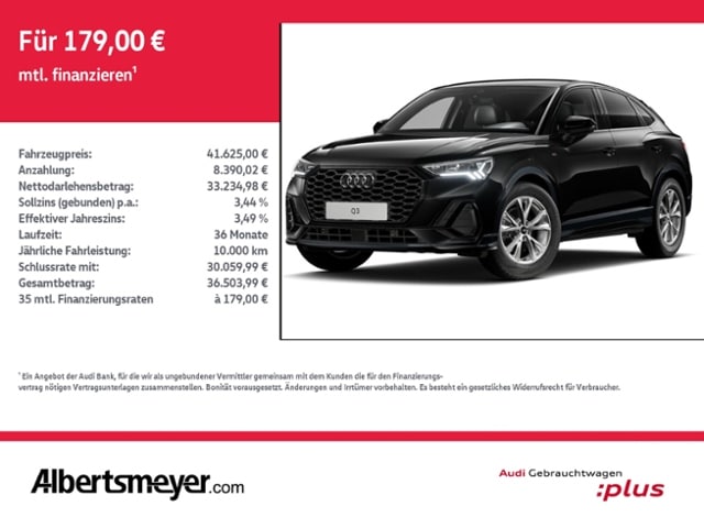 Audi Q3 35 TFSI S-Line S-Tronic Sportback