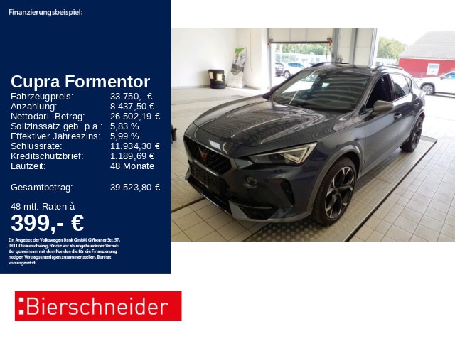 Cupra Formentor 2.0 TSI 4Drive DSG VZ