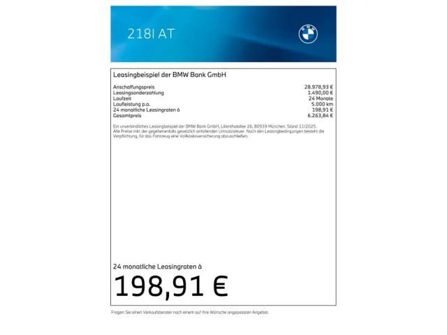 BMW 218 Active Tourer M-Sport