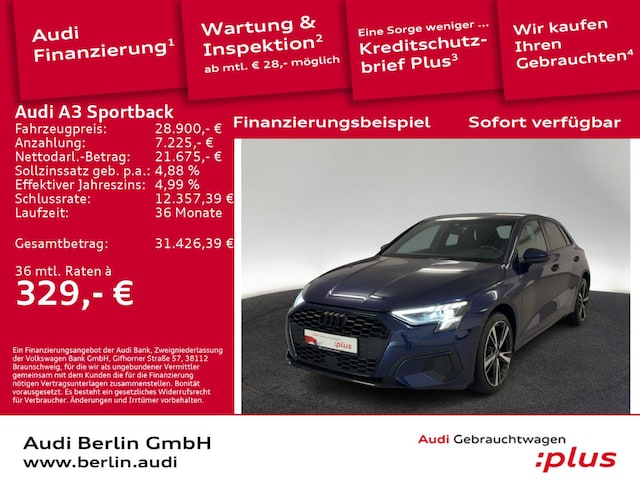Audi A3 35 TFSI S-Tronic Sportback