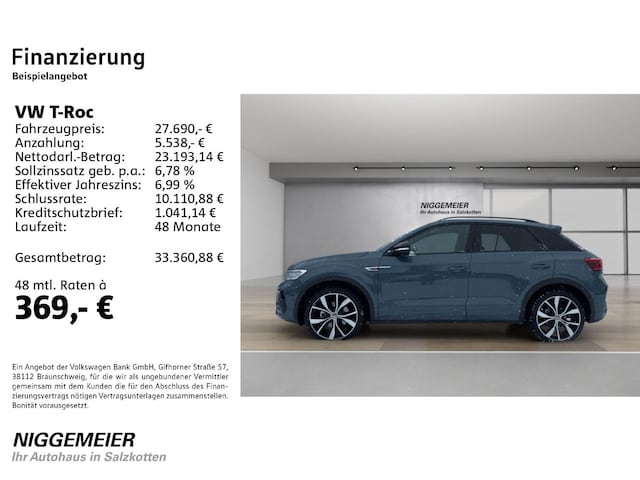 Volkswagen T-Roc 1.0 TSI R-Line