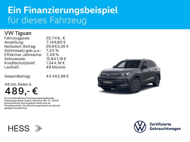 Volkswagen Tiguan 1.5 eTSI DSG IQ.Drive