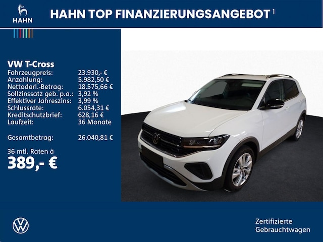 Volkswagen T-Cross 1.0 TSI DSG