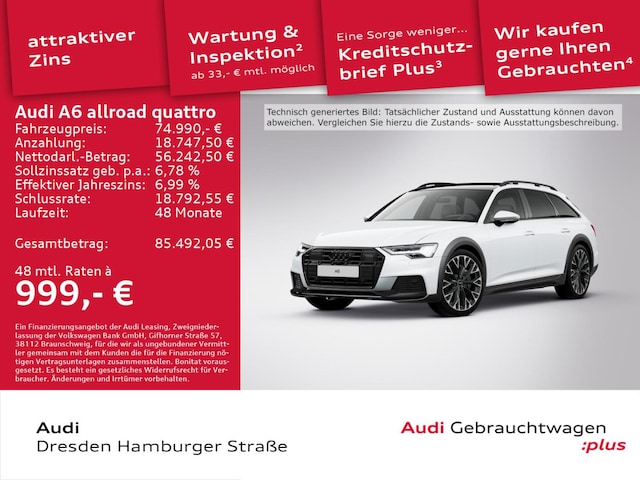 Audi A6 allroad 55 TFSI Quattro S-Tronic