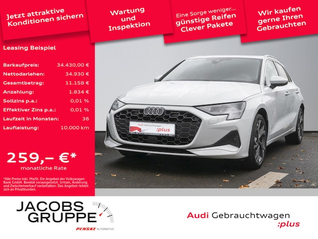 Audi A3 30 TFSI S-Tronic Sportback