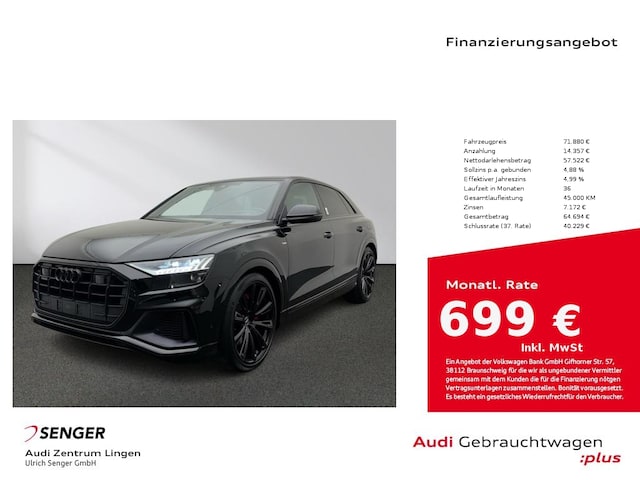 Audi Q8 60 TFSI Hybride Quattro