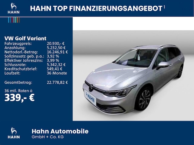 Volkswagen Golf DSG Golf VIII Variant