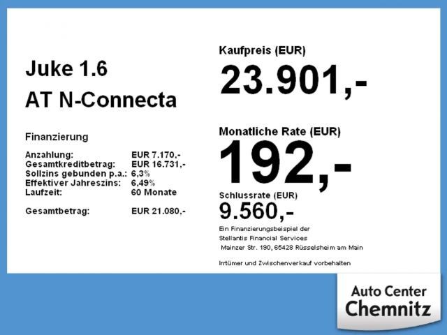 Nissan Juke N-Connecta
