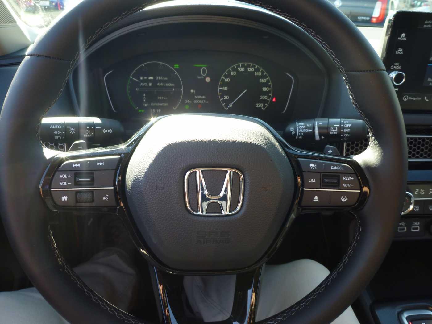 Honda Civic 2.0 Elegance Hybrid e:HEV i-MMD