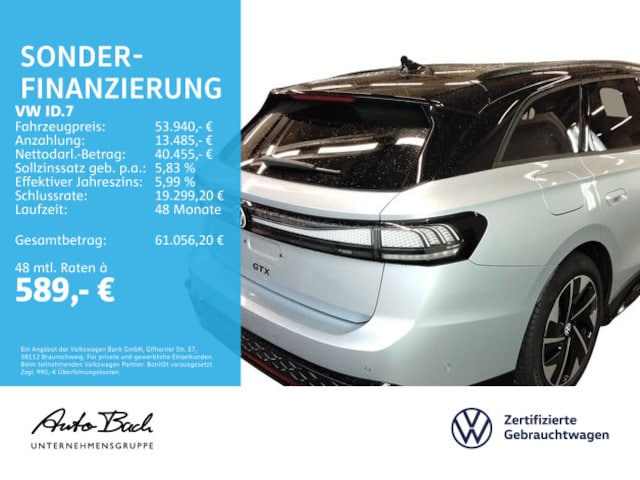 Volkswagen ID.7 GTX Tourer