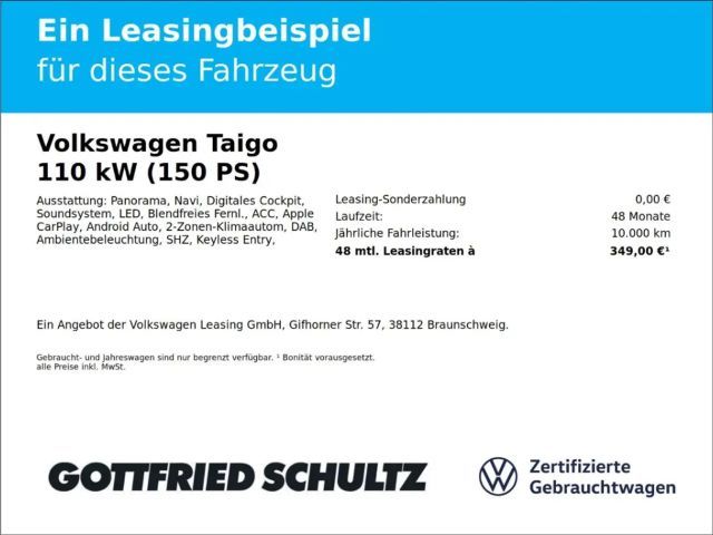 Volkswagen Taigo 1.5 TSI DSG Style