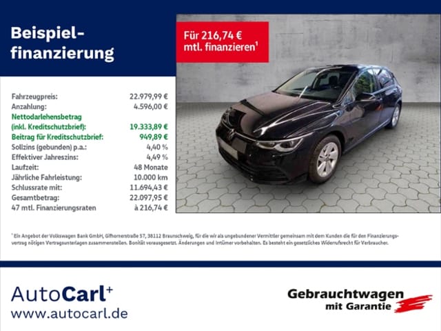 Volkswagen Golf 1.5 TSI Golf VIII