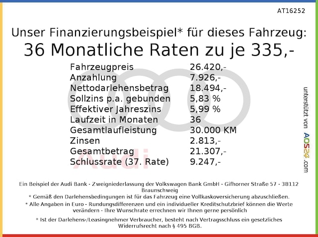 Audi A3 30 TDI S-Line S-Tronic Sportback