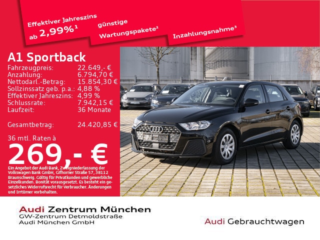 Audi A1 30 TFSI Sportback