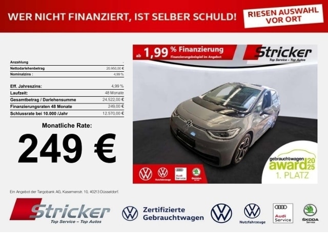 Volkswagen ID.3 150 kW 58 KWh Max