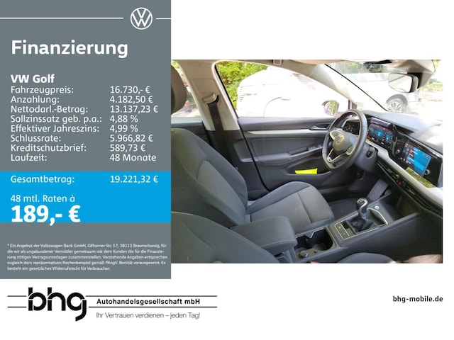 Volkswagen Golf 1.0 TSI