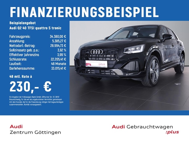 Audi Q2 40 TFSI Quattro S-Tronic