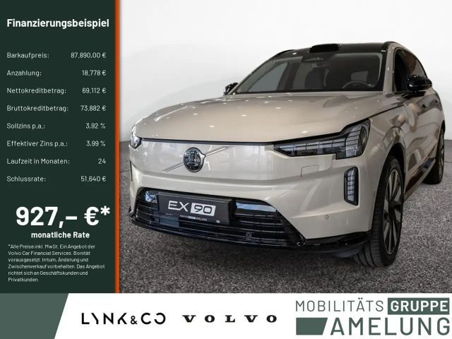 Volvo EX90 AWD Ultra Vierwielaandrijving