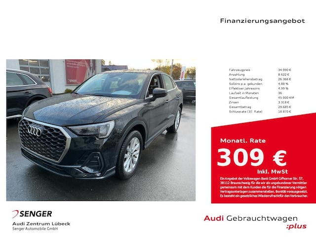 Audi Q3 35 TFSI S-Tronic Sportback