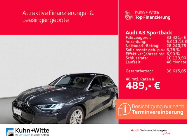 Audi A3 35 TFSI S-Tronic Sportback