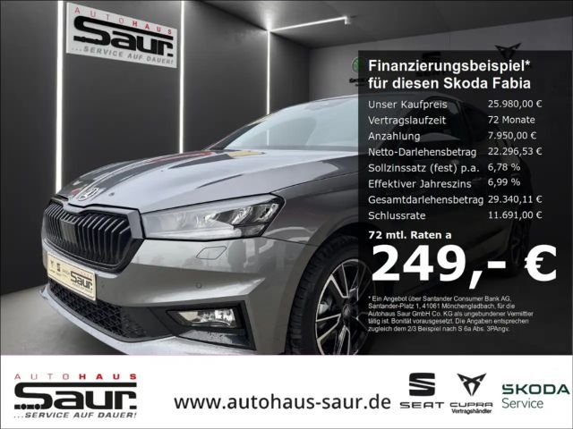 Skoda Fabia 1.5 TSI Monte Carlo