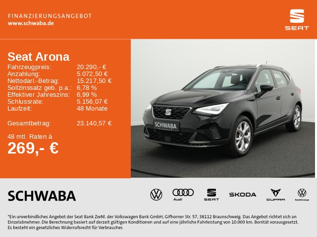 Seat Arona 1.0 TSI DSG FR-lijn