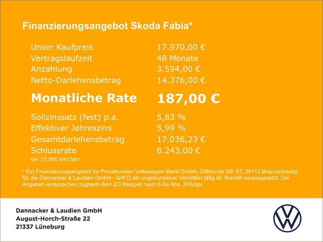 Skoda Fabia Style Style