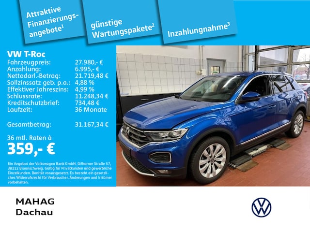 Volkswagen T-Roc 1.5 TSI DSG Sport