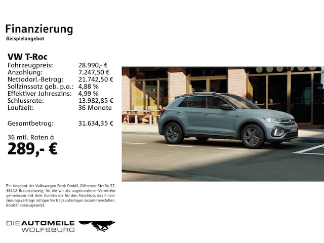 Volkswagen T-Roc 1.5 TSI DSG R-Line