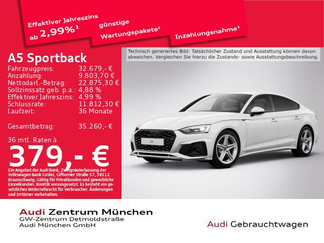 Audi A5 35 TFSI S-Line S-Tronic Sportback