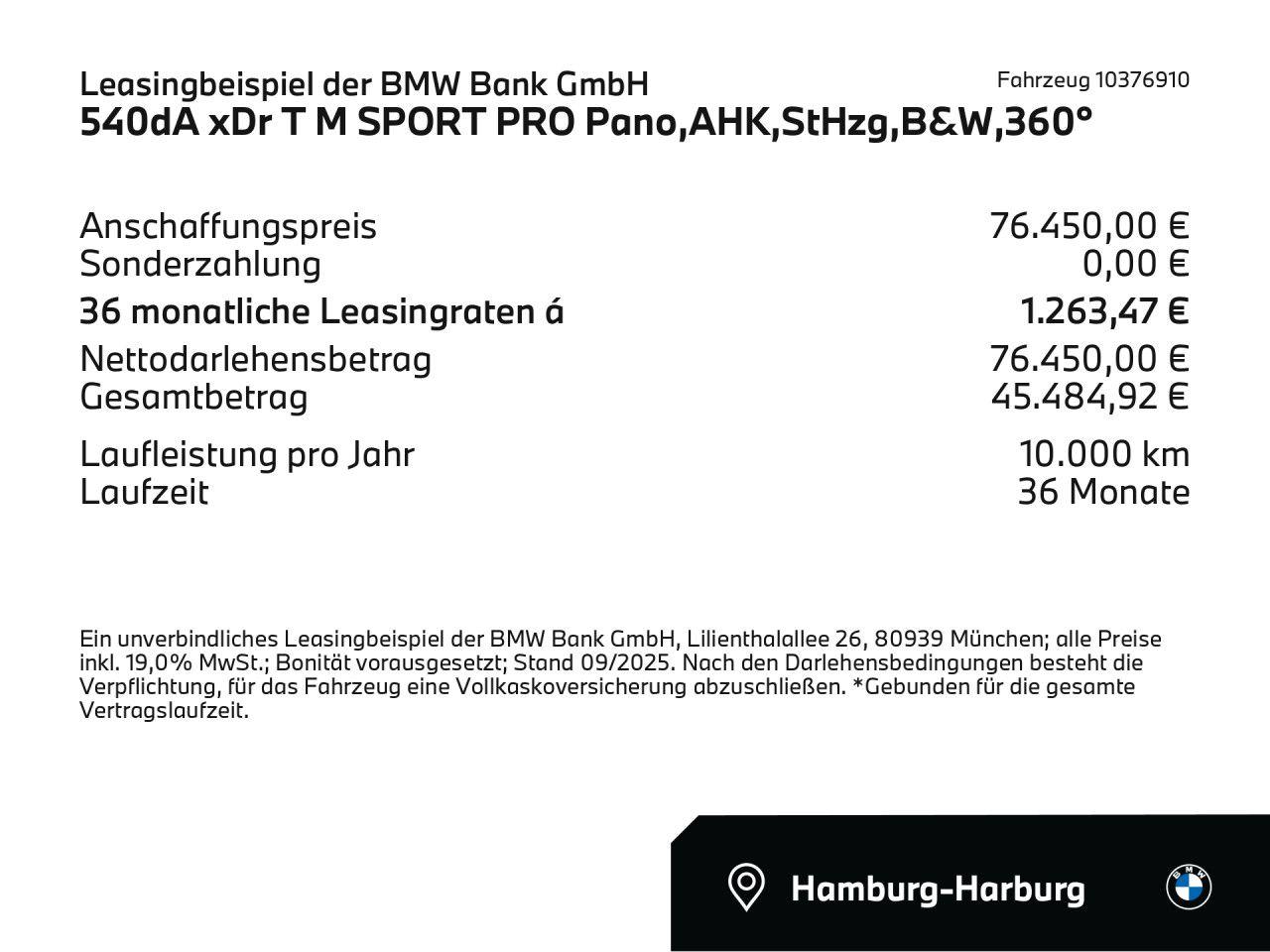 BMW 540 M-Sport Touring xDrive