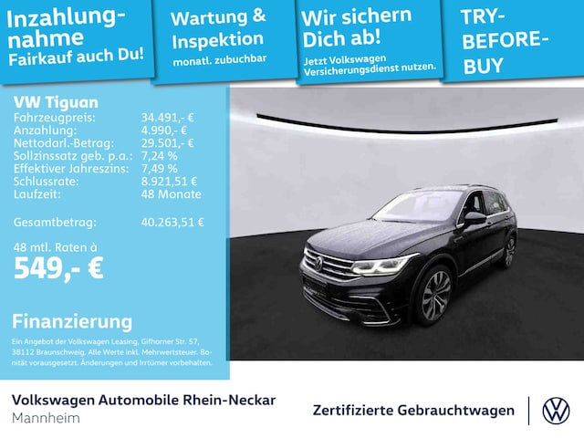 Volkswagen Tiguan 2.0 TSI 4Motion DSG R-Line