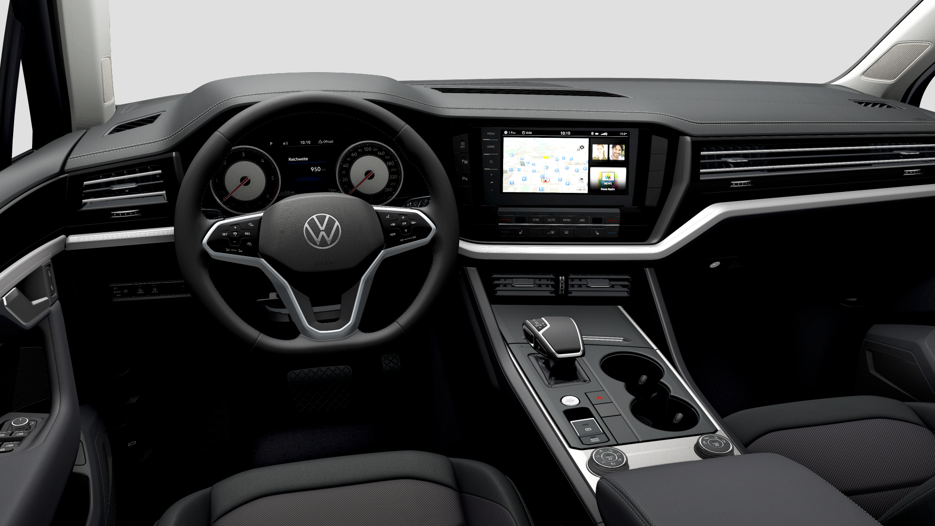 Volkswagen Touareg 4M Panodach AHK Luft LED Kamera ACC Climatronic Sitzhzg.