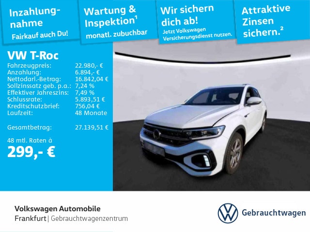 Volkswagen T-Roc 1.0 TSI Plus R-Line
