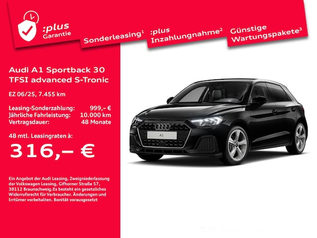 Audi A1 30 TFSI S-Tronic Sportback