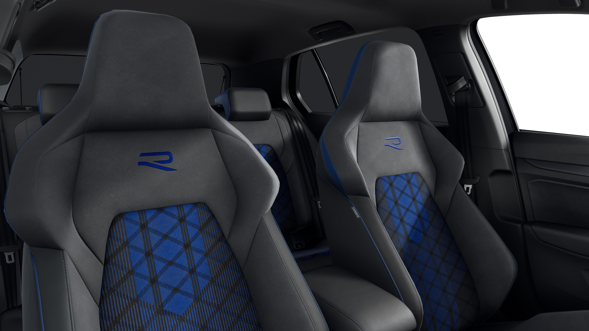 Volkswagen Golf Golf R BLACK AKRAPO*270*PANO*AHK*DCC*360