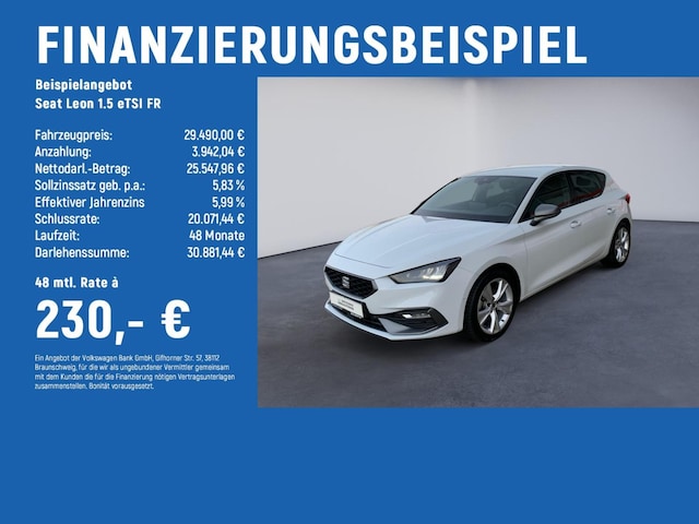 Seat Leon 1.5 eTSI FR-lijn