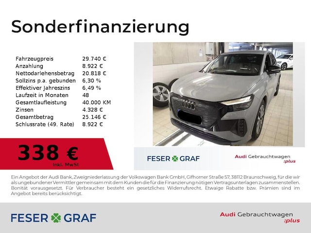 Audi Q4 e-tron 40 Sportback