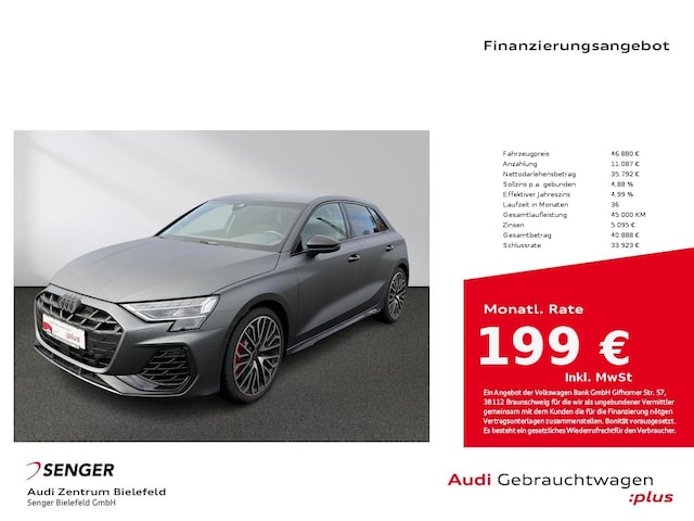 Audi S3 Quattro S-Tronic Sportback