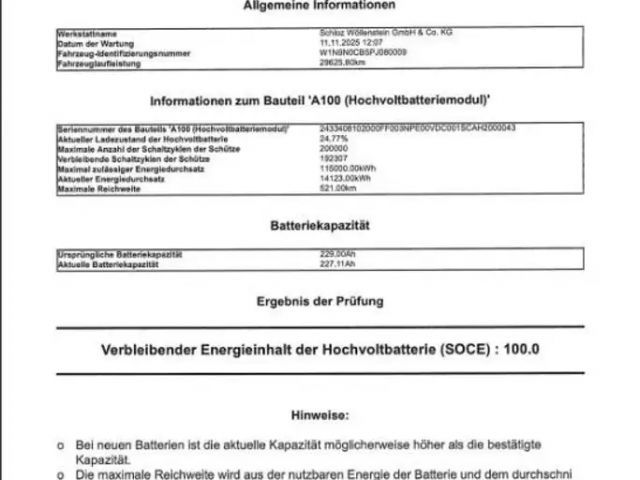 Mercedes-Benz EQA 250 Progressive