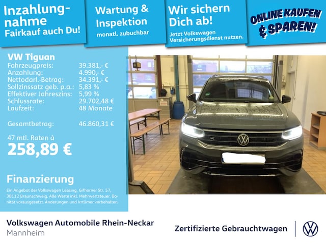 Volkswagen Tiguan 2.0 TSI 4Motion DSG