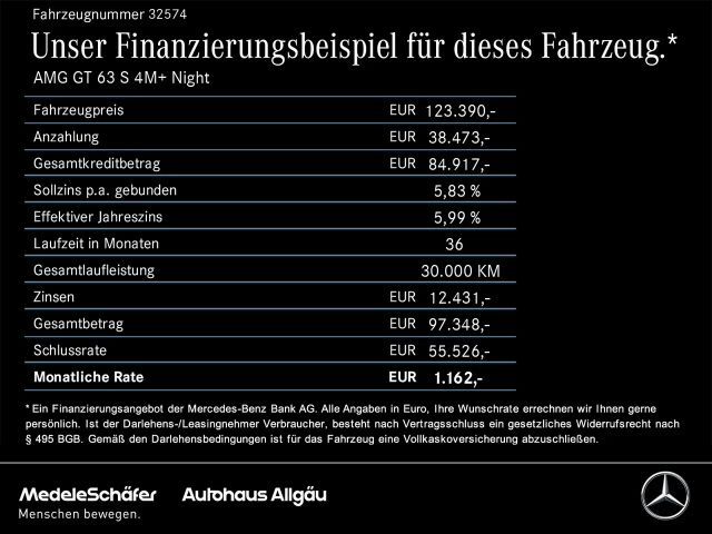Mercedes-Benz AMG GT 4MATIC+ AMG Line Coupé
