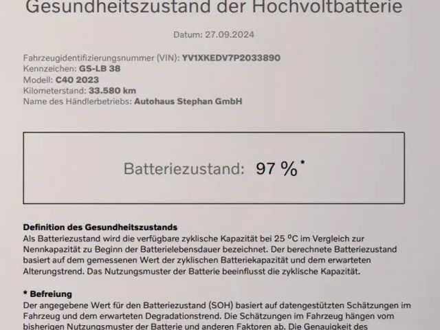 Volvo C40 AWD Core Recharge Twin Engine