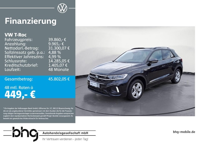 Volkswagen T-Roc 2.0 TSI 4Motion DSG R-Line