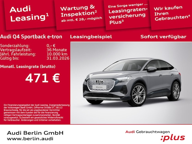 Audi Q4 e-tron 35 Sportback