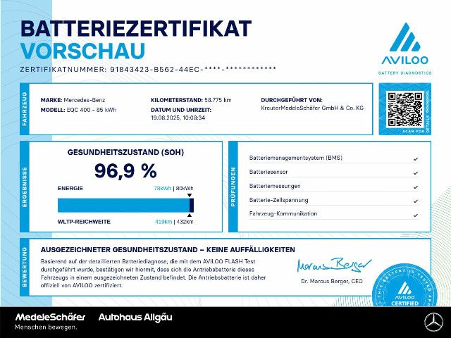 Mercedes-Benz EQC 400 4MATIC