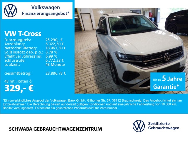 Volkswagen T-Cross 1.0 TSI