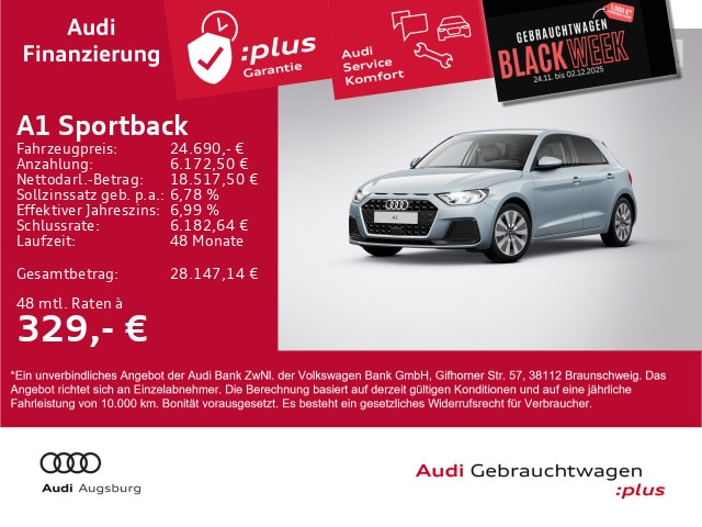 Audi A1 30 TFSI Sportback